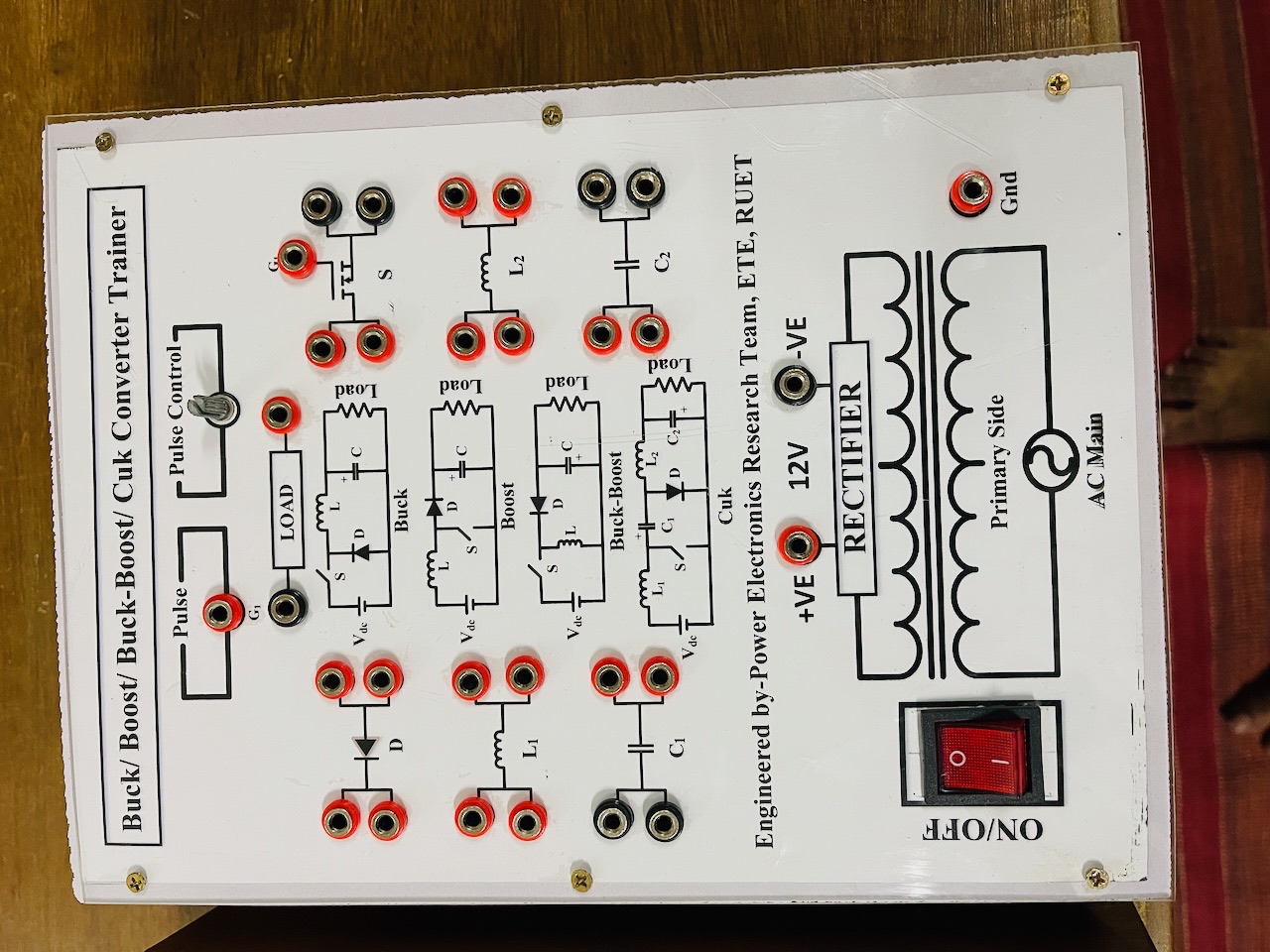 DC-DC Converter Trainer Made by Me